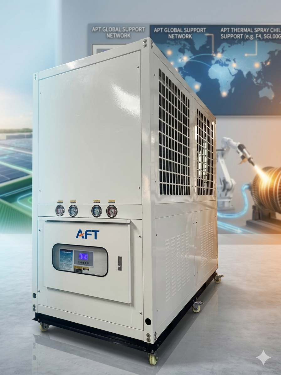 20HP industrial chiller configured for thermal spray and plasma spray cooling application