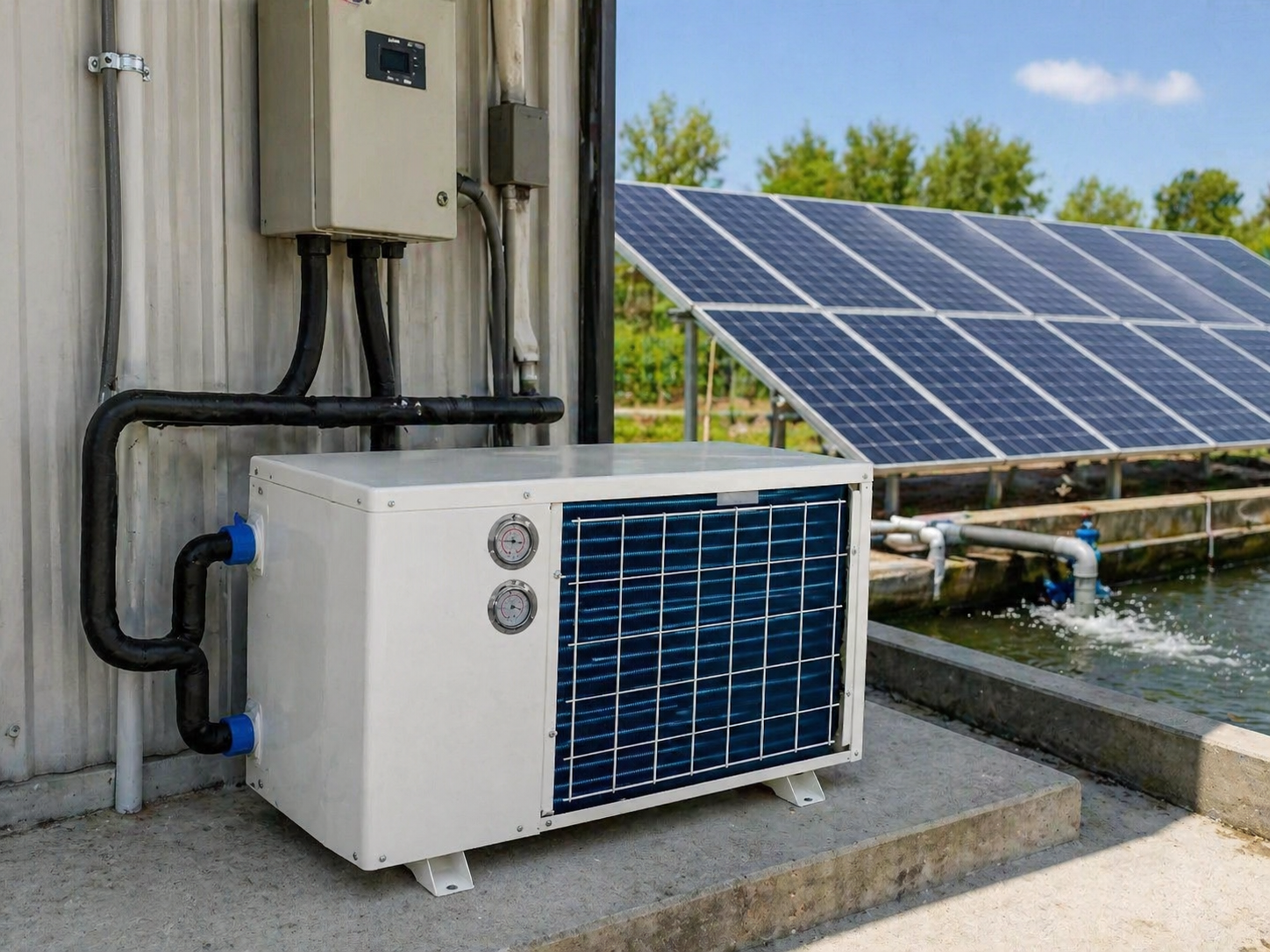 Compact 1 to 5 HP air-cooled chiller product series