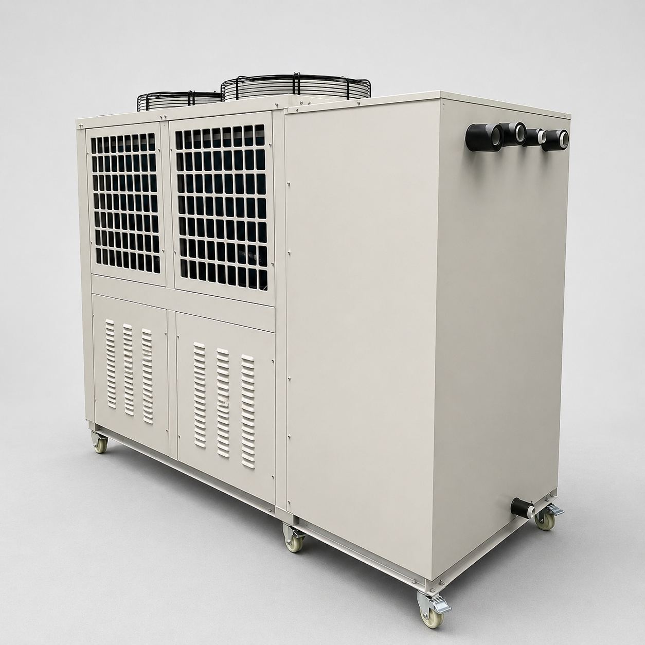 15 HP air-cooled process chiller for injection molding electroplating laser equipment and continuous production