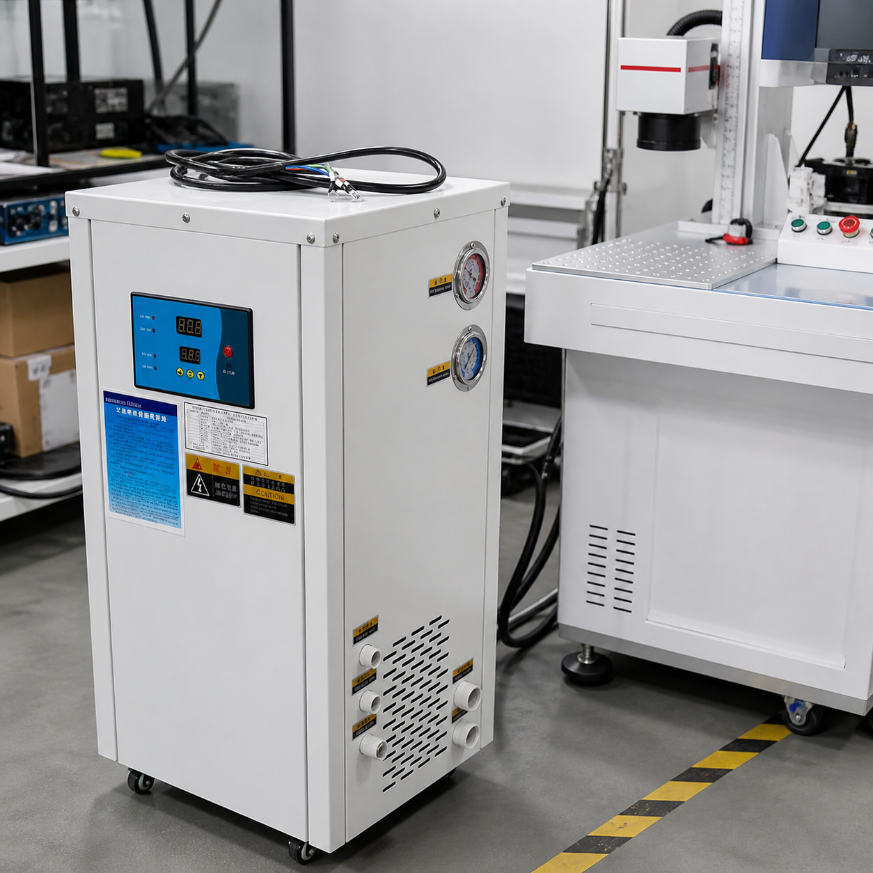 Seafood tank or laboratory cooling application