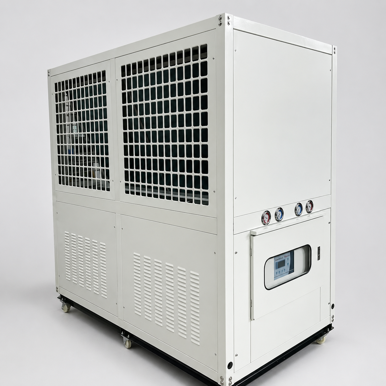 20 HP industrial air-cooled chiller for die casting extrusion production lines and heavy-duty process cooling