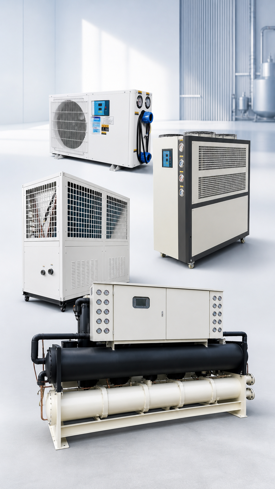 APT Chiller industrial chiller solutions by capacity and process cooling application