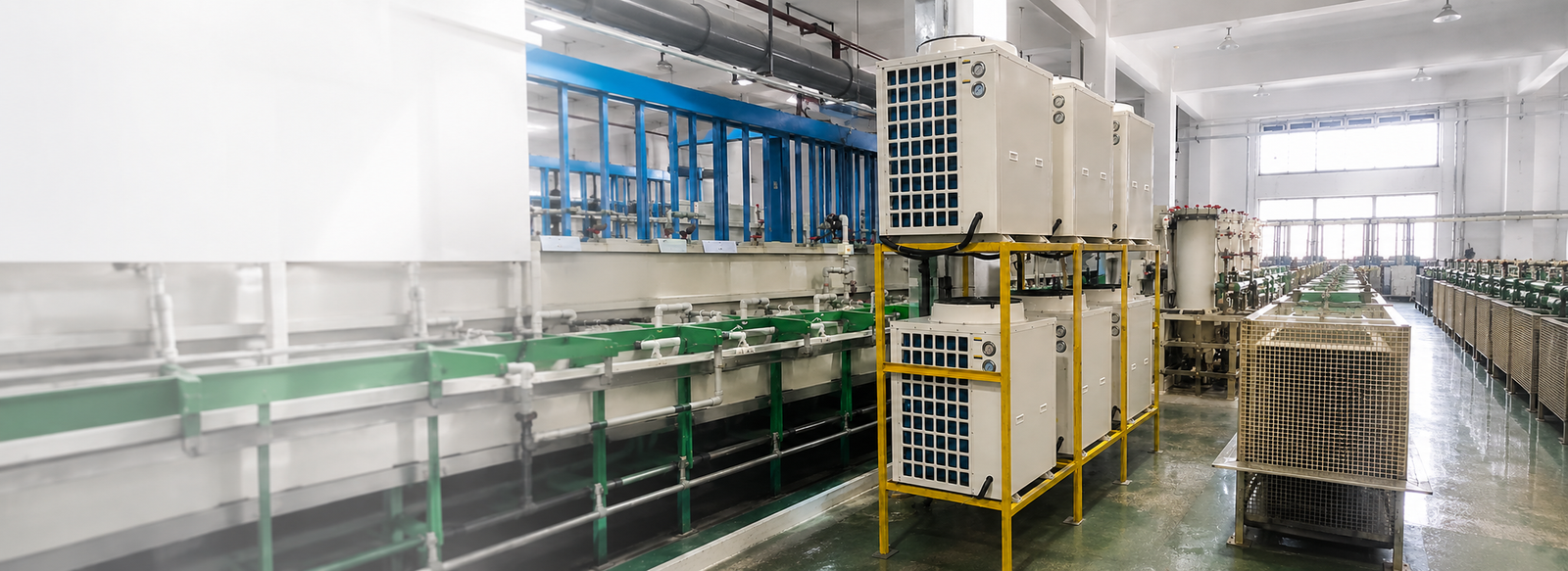 Industrial chiller for chemical process cooling and reactor temperature control