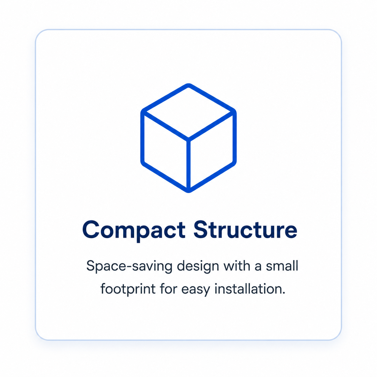 Compact structure icon