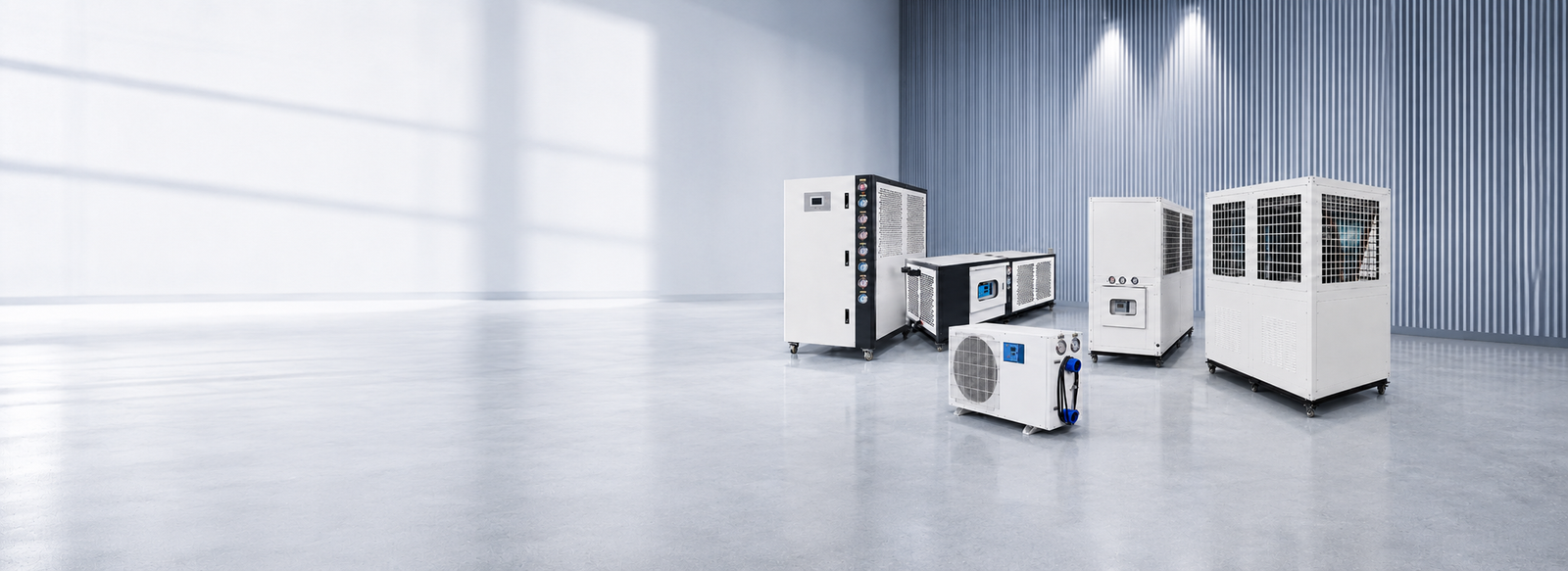 APT Industrial Air Cooled Chillers for precision process cooling projects